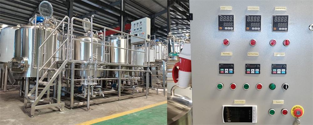 brewery, 800lts brewhouse, brewery system, Tiantai beer equipment, 800lts brewery system, brewhouse vessel, electric heating kettle